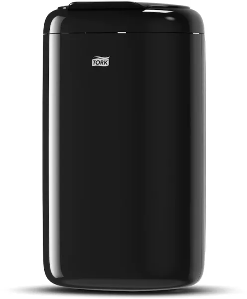 Tork prullenbak B3, in zwart plastic, 5 L