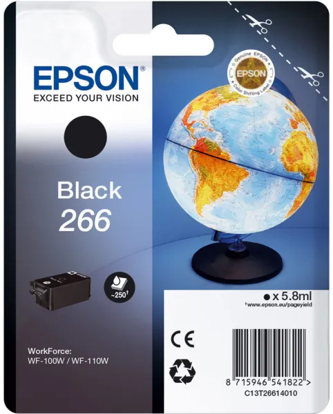 Epson 266 inktcartridge zwart
